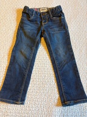 OshKosh B'gosh Girls' Dark Blue Boot Cut Jeans